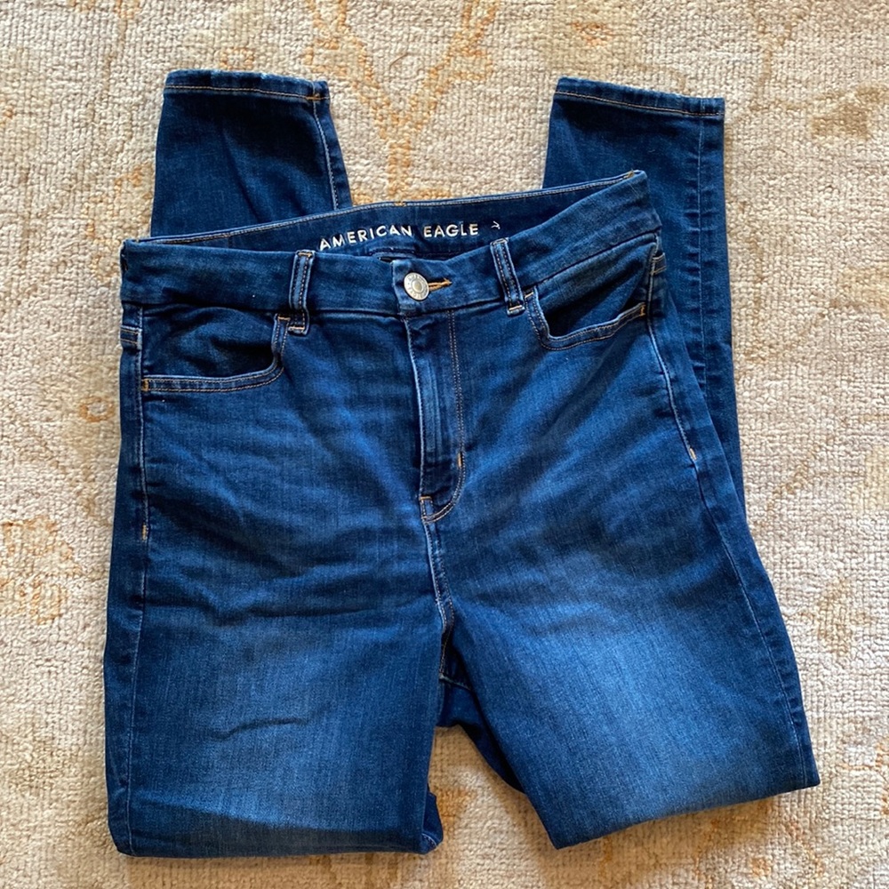 AE curvy hi-rise jegging